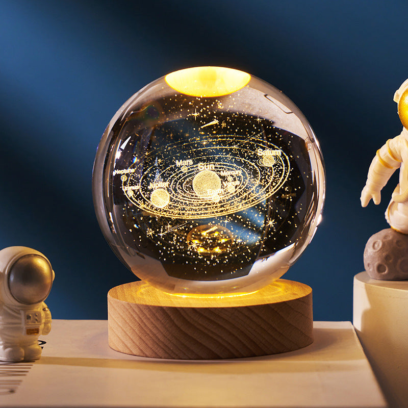 LED Crystal Ball - 80mm