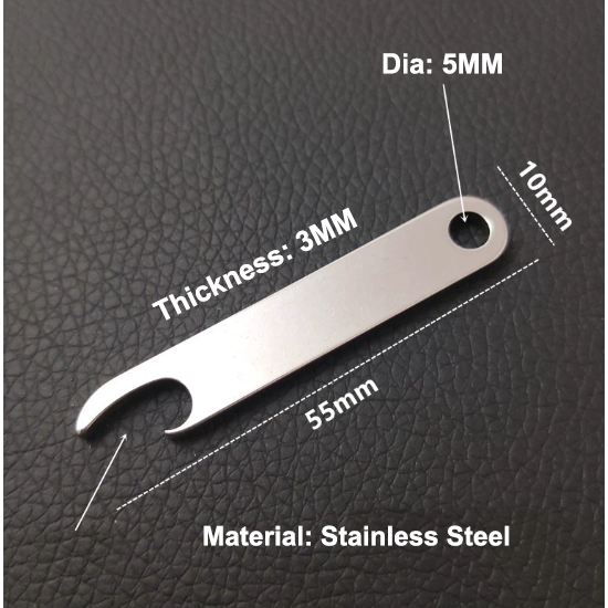 Bottle Opener - Flat Keyring