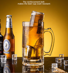 2x 520ml Glass Beer Bottle