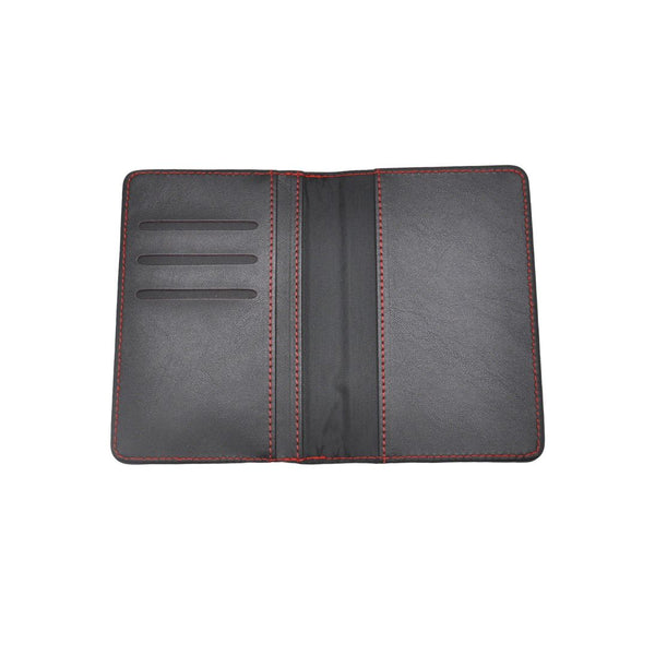 PU Passport Cover - Black
