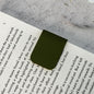 Rectangular Magnetic Bookmark - Black