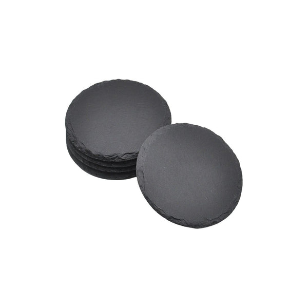 Natural Slate Coaster - Round