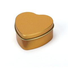 Small Heart Tin - Gold