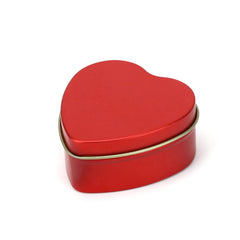 Small Heart Tin - Red