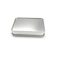 Metal Tin Box with Window -120 x 90 x 35mm