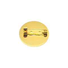 Pin Badge - Gold - 25mm
