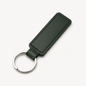 PU Leather Plain Keyring - Dark Green
