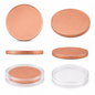 Metal Coin + Clear case - Bronze
