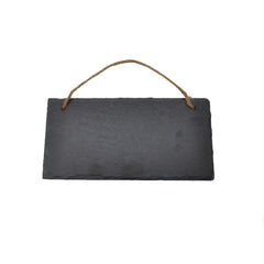 Slate - Hanging Sign + String - 10cm x 20cm