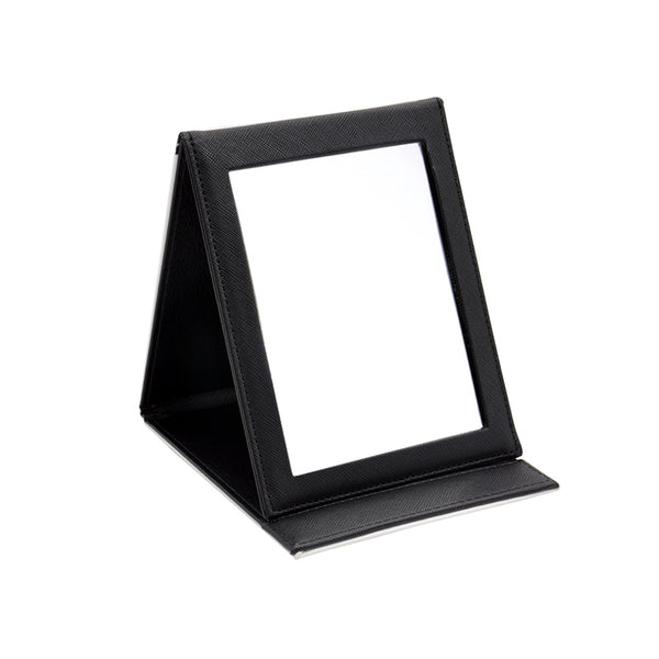 Fold out PU Mirror 13cm x 16.5cm