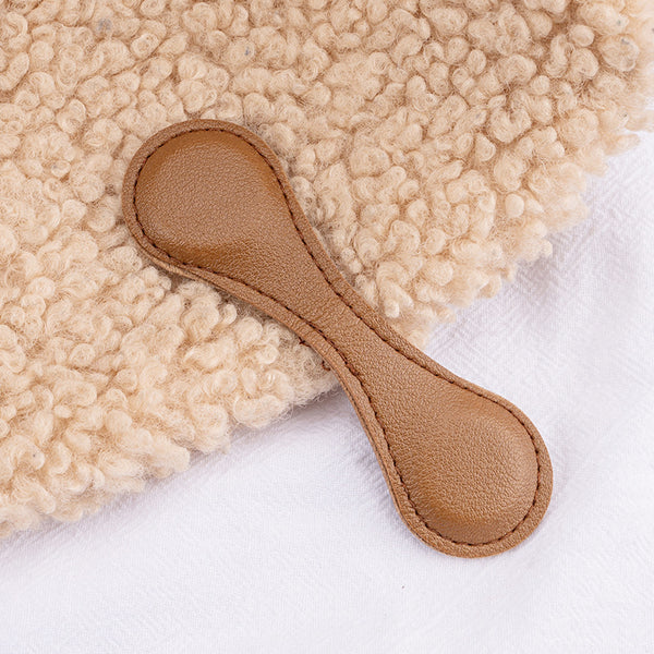 Magnetic Book Mark Clip - Brown