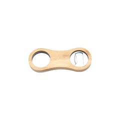 Bamboo Bottle Opener - Curved
