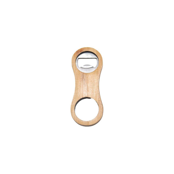 Bamboo Bottle Opener - Curved