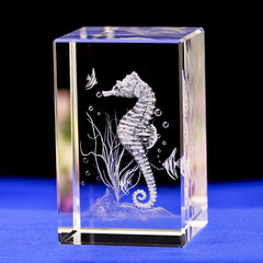 Crystal Cube - 5cm x 8cm
