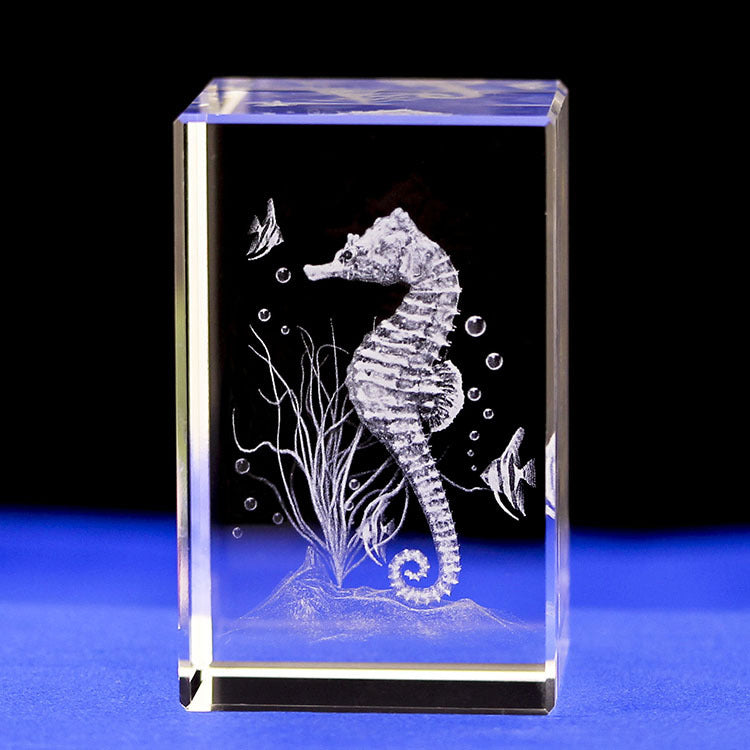 Crystal Cube - 6 x 6 x 10cm - K9