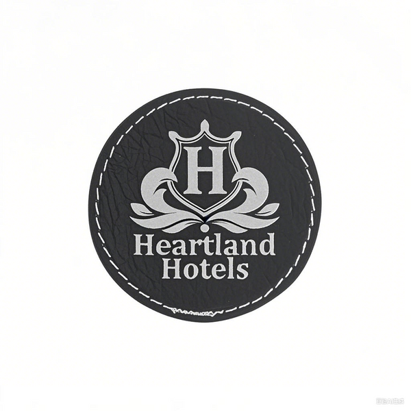 Iron On Patch - Round