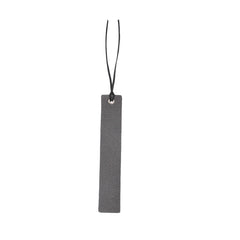 PU Leather Bookmark - Silver Reveal