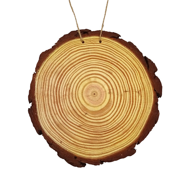 Hanging Pine Wooden Slice - 25 - 30cm
