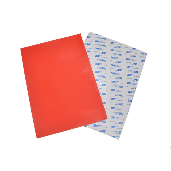 A4 Stamp Rubber Sheet - Orange