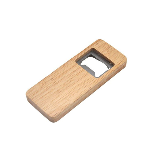 Bamboo Bottle Opener - Rectangle