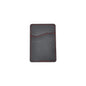 PU Phone Card Holder Black - Red Reveal