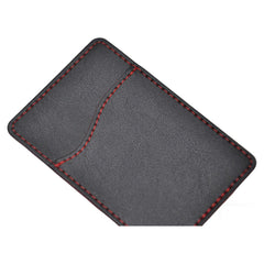 PU Phone Card Holder Black - Red Reveal