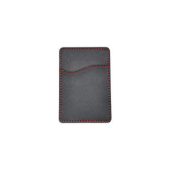 PU Phone Card Holder Black - Red Reveal