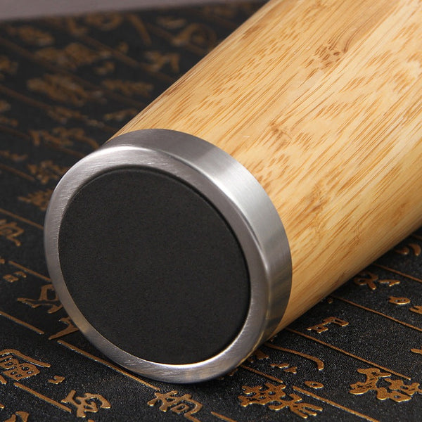 Bamboo Thermos Cup