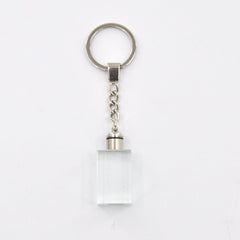 LED Crystal keyring - Rectangle