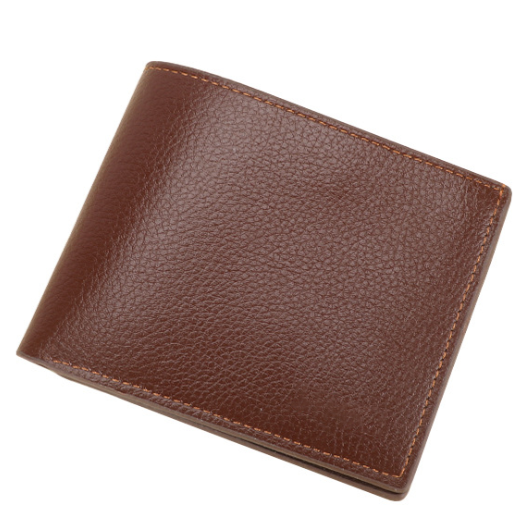 Laser Engravable PU Leather Wallet - brown ThinkBaba supplies & engravables1