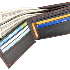 PU Leather Wallet - Black ( Substitute )