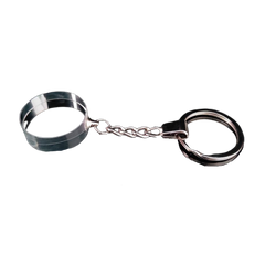 LED Crystal keyring - Round