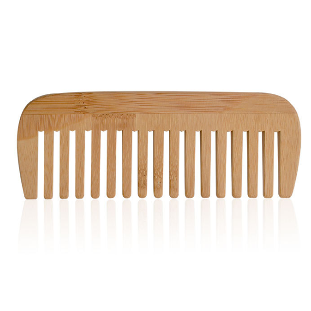 natural wood bamboo laser engraving wooden comb