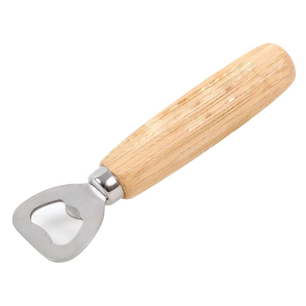 natural wood bottle opener laser engravable 