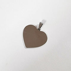 Dog Tag - Silver Heart