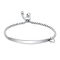 ThinkBaba Limited Laser Supplies Silver engravable bracelet 