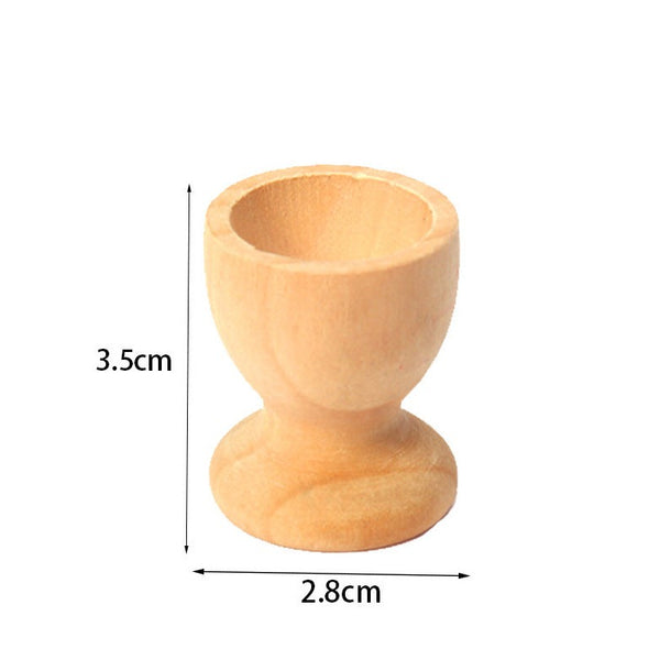 all natural wood egg goblet laser engraving supplies thinkbaba supplies