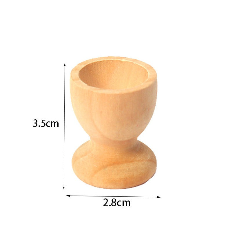 all natural wood egg goblet laser engraving supplies thinkbaba supplies