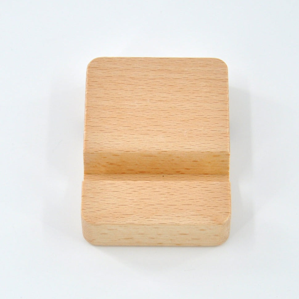 wooden laser engravable phone stand thinkbaba laser supplies 