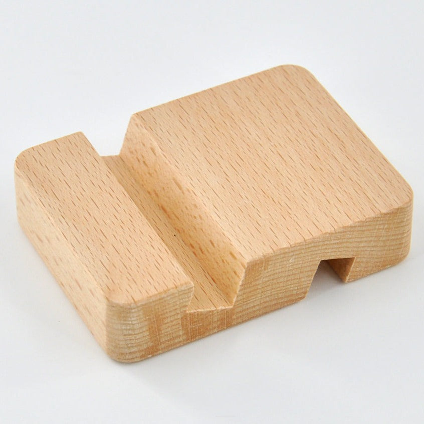 wooden laser engravable phone stand thinkbaba laser supplies 